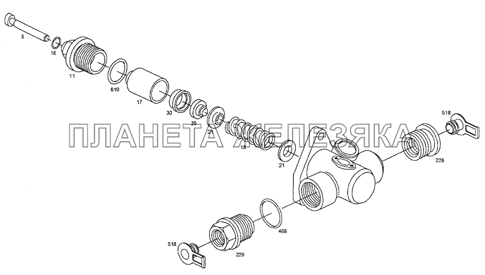 Топливоподкачивающий насос FP/KG 24 Р 302 КамАЗ-6522 (Euro-2, 3)